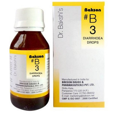 Bakson's B3 Diarhoea Drops (30 ml)