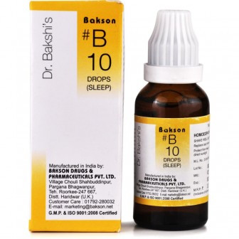 Bakson's B10 Sleep Drops(30 ml), Buy Bakson's B10 Sleep Drops(30 ml) Online  at Best Price