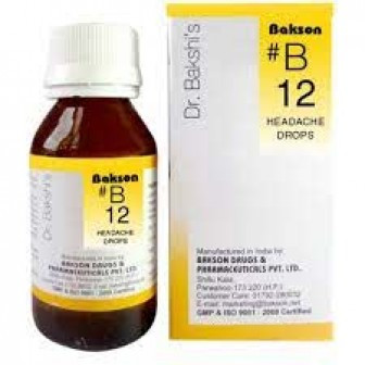 Bakson's B12 Headache Drops (30 ml)