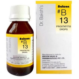 Bakson's B13 Prostatitis Drops (30 ml)