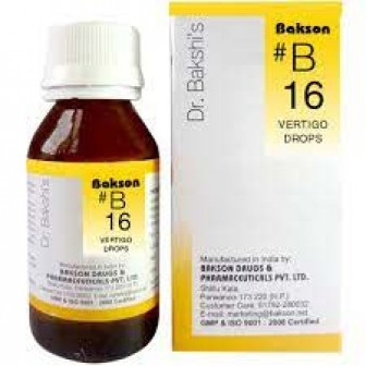 Bakson's B16 Vertigo drops (30 ml)