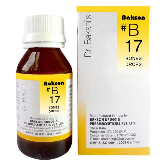 Bakson's B17 Bones Drops (30 ml)