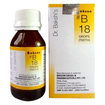 Bakson's B18 Teeth Drops (30 ml)