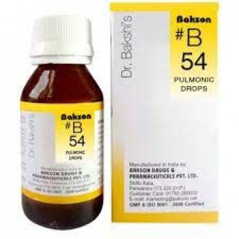 Bakson's B54 Pulmonic Drops (30 ml)