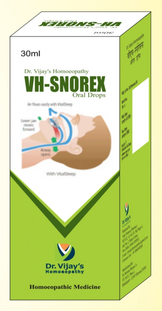 Dr Vijay's Homoeopathy VH-Snorex Drops (30 ml)