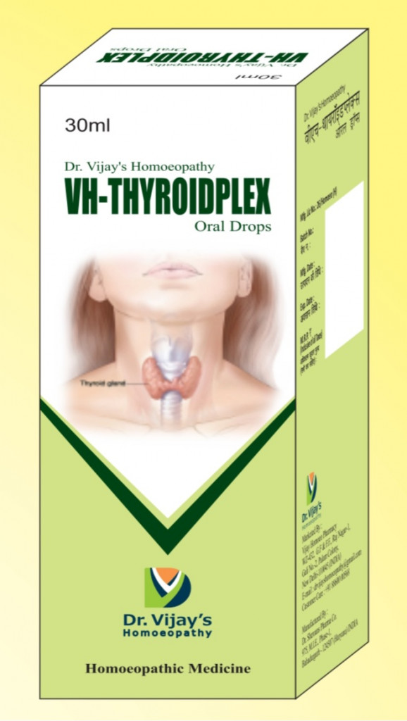 Dr Vijay's Homoeopathy VH-Thyrodplex Drops (30 ml)