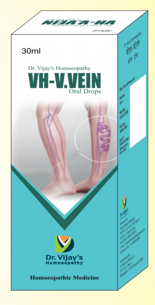 Dr Vijay's Homoeopathy VH-V.Vein Drops (30 ml)