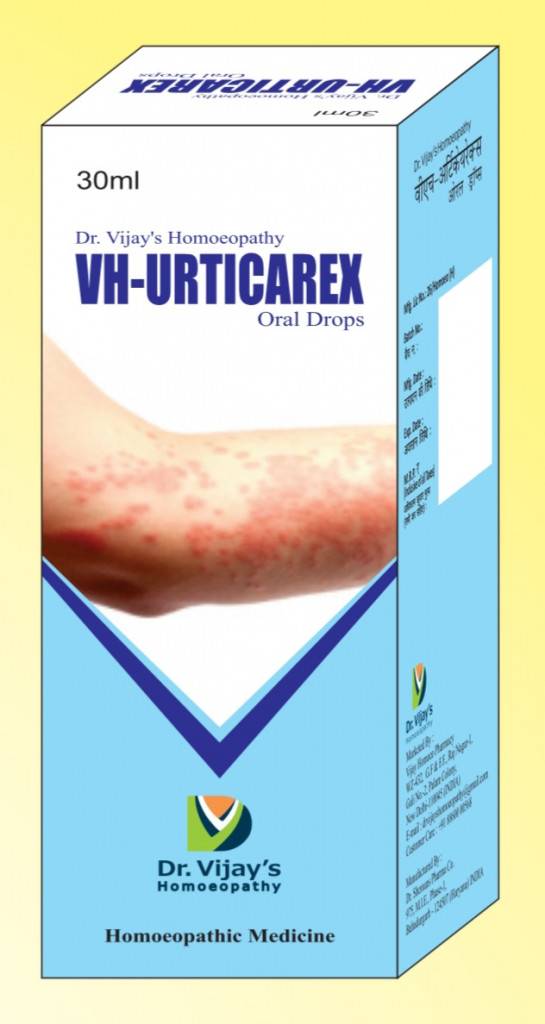 Dr Vijay's Homoeopathy VH-Urticarex Drops (30 ml)