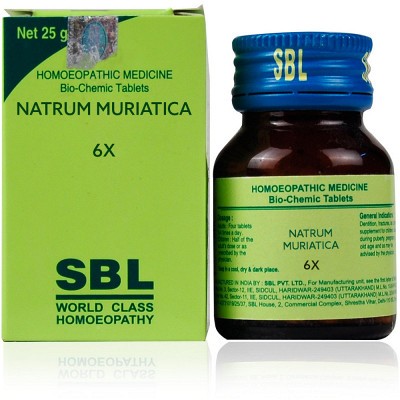 SBL Natrum Muriaticum6X (25 gm)