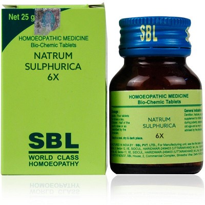 SBL Natrum Sulphuricum6X (25 gm)