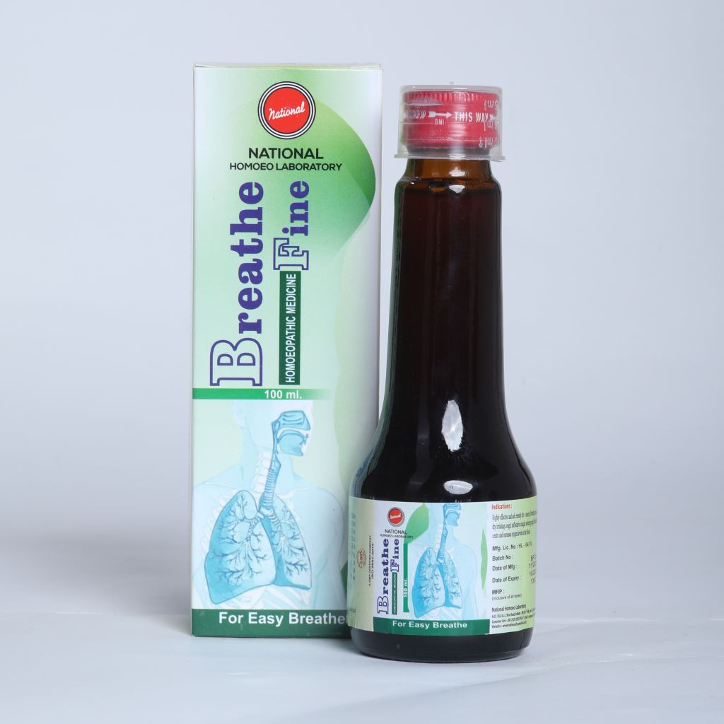 National Homoeo Laboratory Breathe Fine (100 ml)