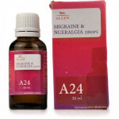 Allen A24 Migraine & Neuralgia Drops (30 ml)