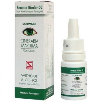 Willmar Schwabe Germany Cineraria Maritima Eye Drops (Without Alcohol) (10 ml)