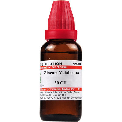 Willmar Schwabe India Zincum metallicum30 CH (30 ml)