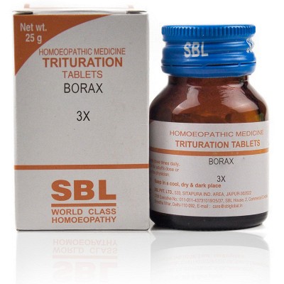 SBL Borax 3X (25 gm)