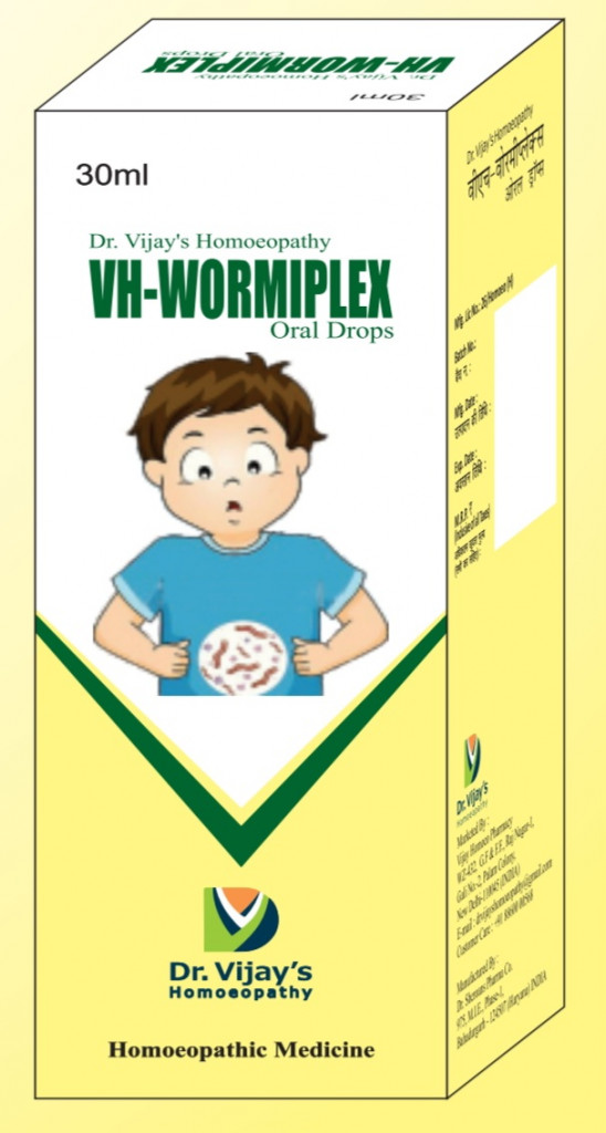 Dr Vijay's Homoeopathy VH-Warmiplex Drops (30 ml)