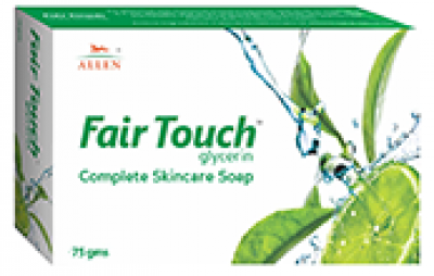 Allen Fair Touch(Glycerin) Complete skin care Soap (75 gm)