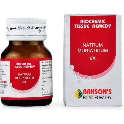 Bakson's Natrum Muriaticum6X (25 gm)