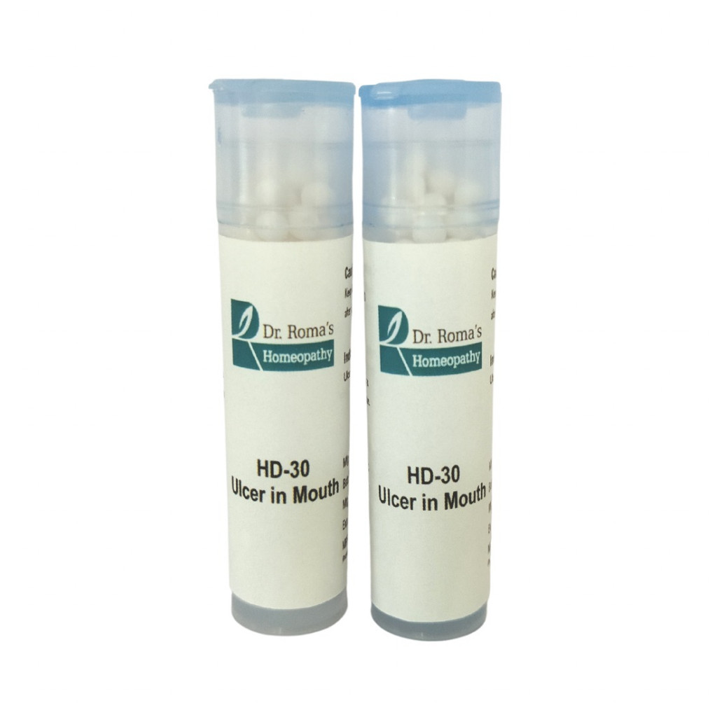  HD-30 for Mouth Ulcer (2 Bottles of 2 Dram)