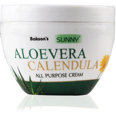 Bakson's Sunny Herbals All Purpose Aloe Vera Calendula Cream (125 gm)