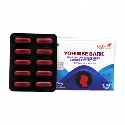 Allen Yohimbe Bark (30 Capsules-450mg)