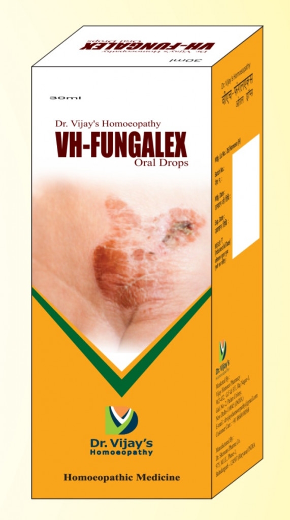 Dr Vijay's Homoeopathy VH-Fungalex Drops (30 ml)
