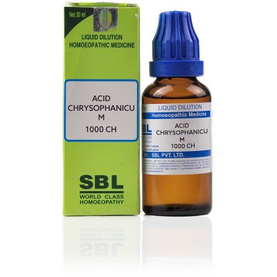 SBL Acid Chrysophanicum1000 CH/1M (30 ml)