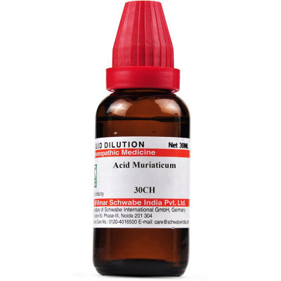 Willmar Schwabe India Acid Muriaticum30 CH (30 ml)