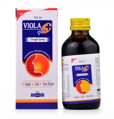 Hapdco Viola Plus Cough Syrup (120 ml)