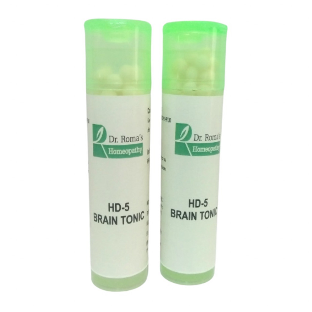  HD-5 Brain Tonic Pills (2 Bottles of 2 Dram)