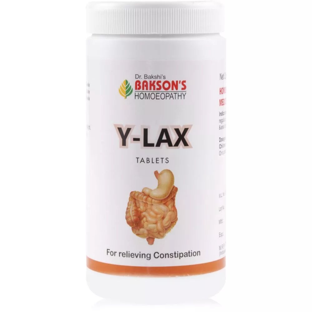 Bakson's Y-Lax Tablet (200 Tablets)