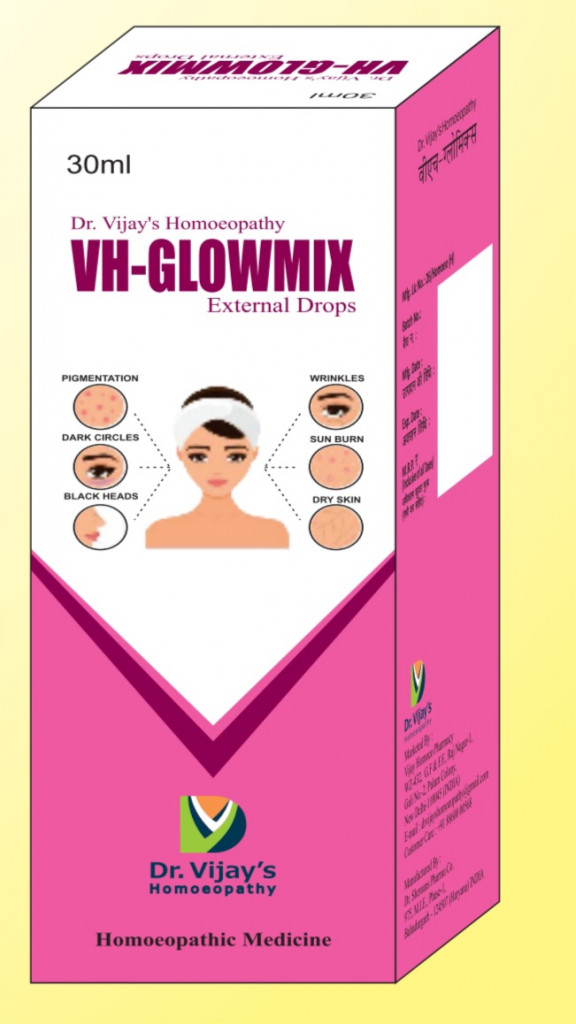 Dr Vijay's Homoeopathy VH-Glowmix [External] Drops (30 ml)