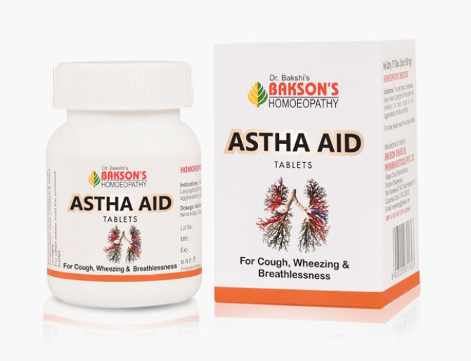 Bakson's Astha Aid Tablets (75 Tablets)