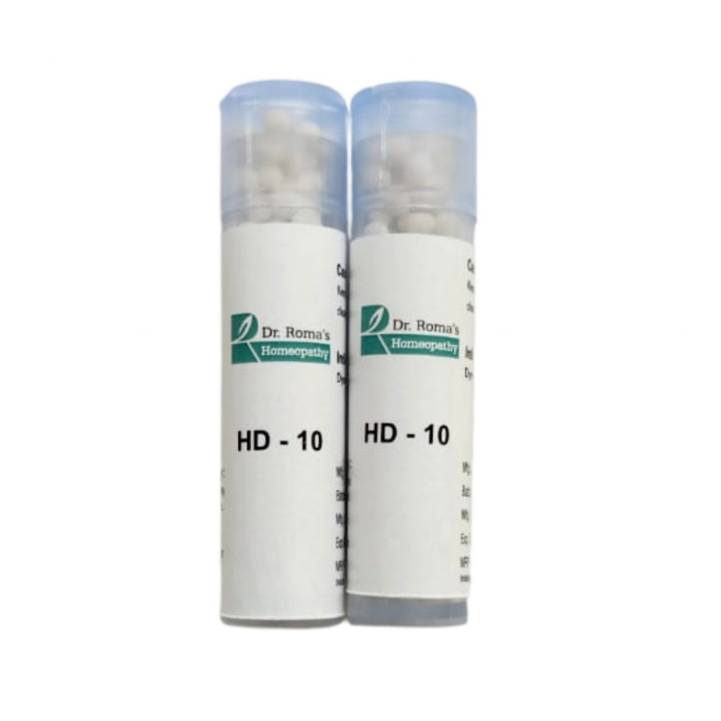 Dr Roma's Homeopathy HD-10 Dysmenorrhoea (2 Bottles of 2 Dram)