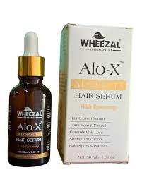 Wheezal Alo-X Alopecia Hair Growth Serum Enriched with Rosemary Oil (30 ml)