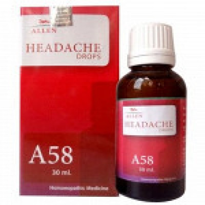 Allen A58 Headache Drops (30 ml)