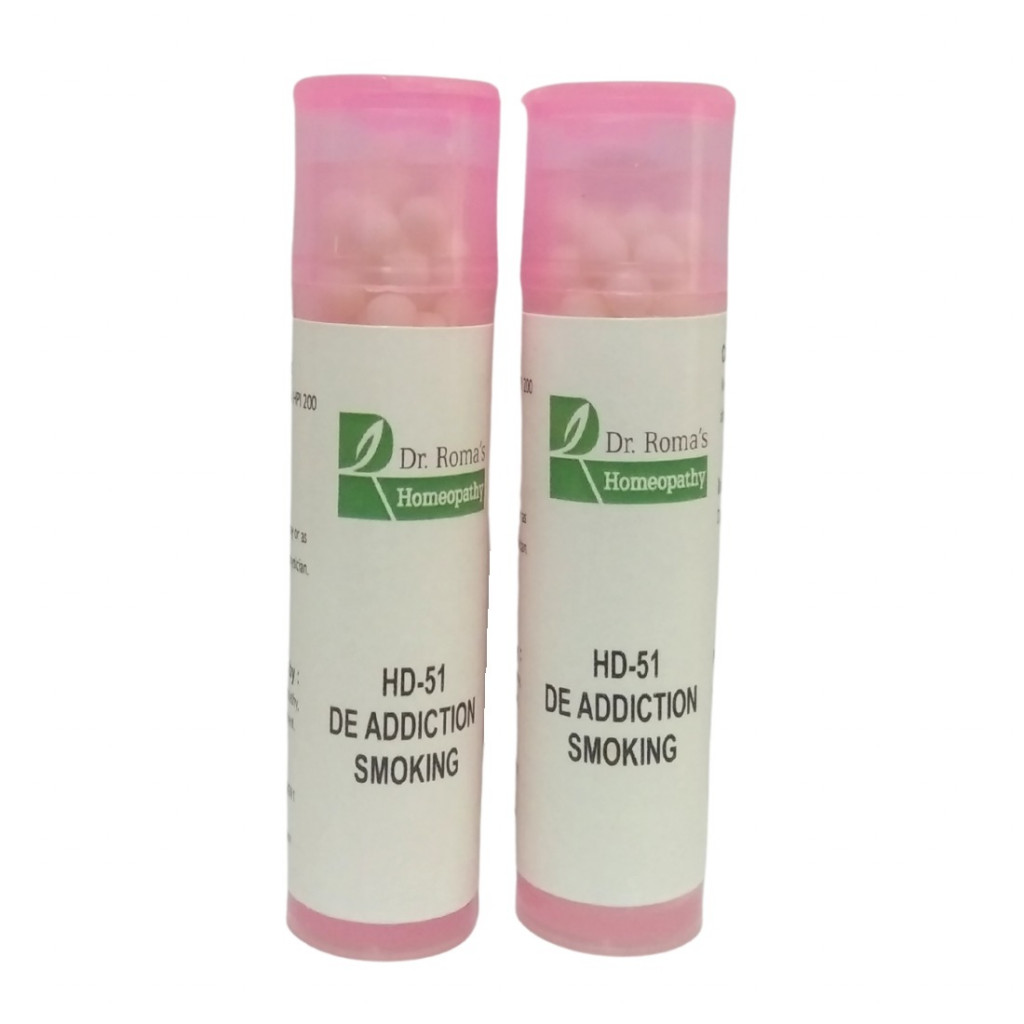  HD-51 De Addiction Smoking (2 Bottles of 2 Dram)
