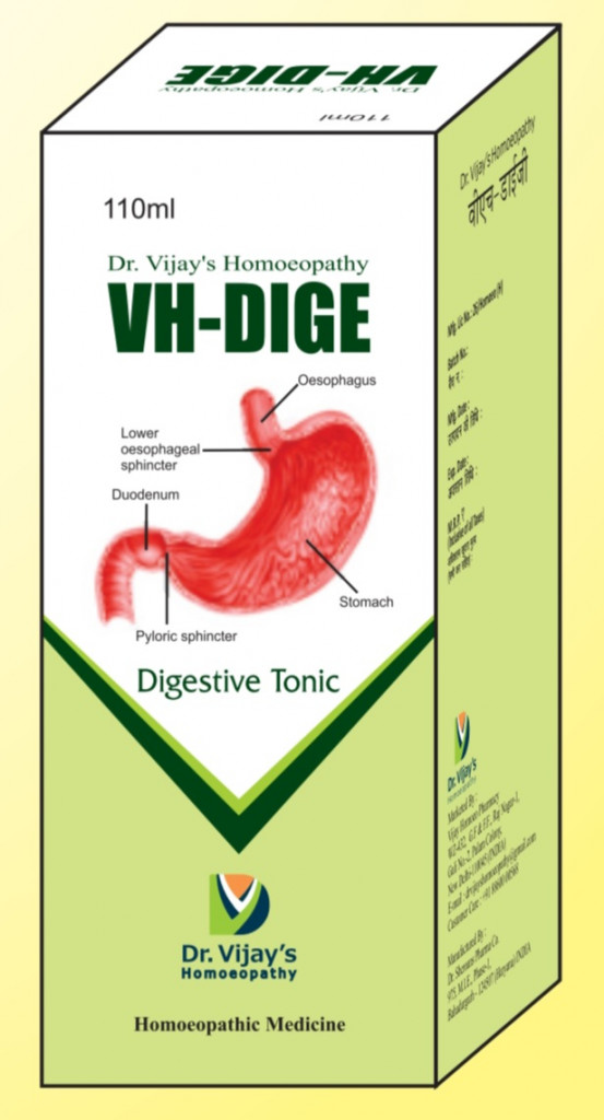 Dr Vijay's Homoeopathy VH-Dige Tonic (110 ml)