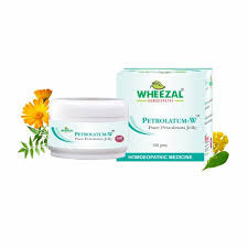 Wheezal Petrolatum-W Pure Petroleum Jelly (100 gm)