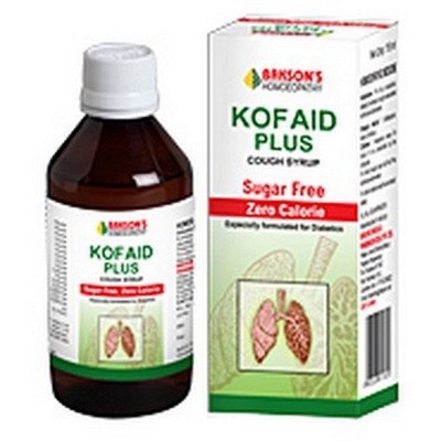 Bakson's Kof Aid Plus Syrup (Sugar Free) (115 ml)