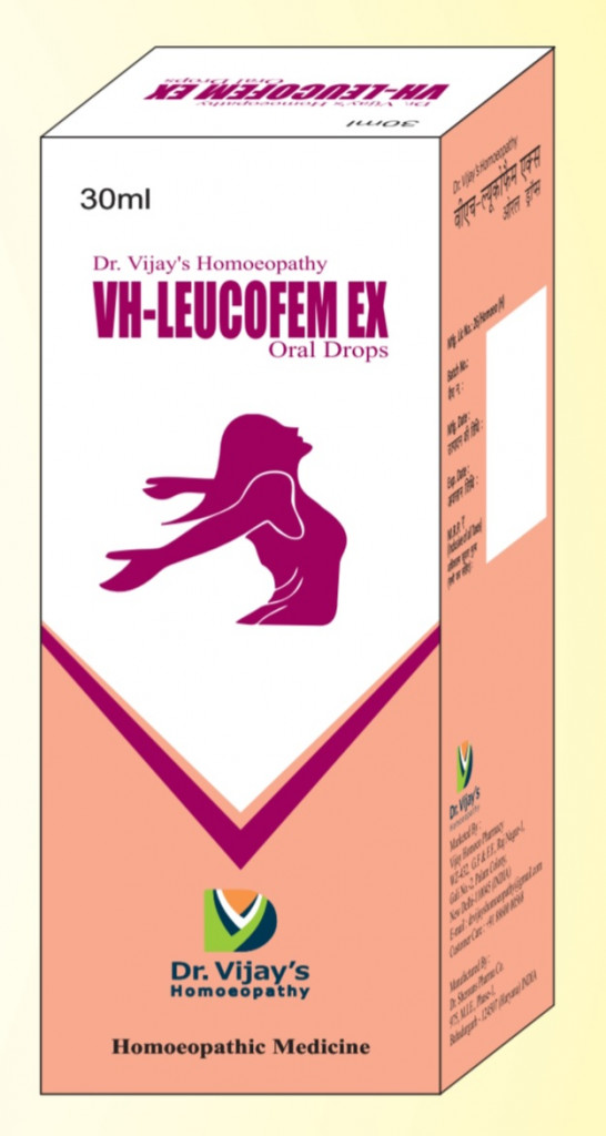 Dr Vijay's Homoeopathy VH-Leucofem Ex Drops (30 ml)