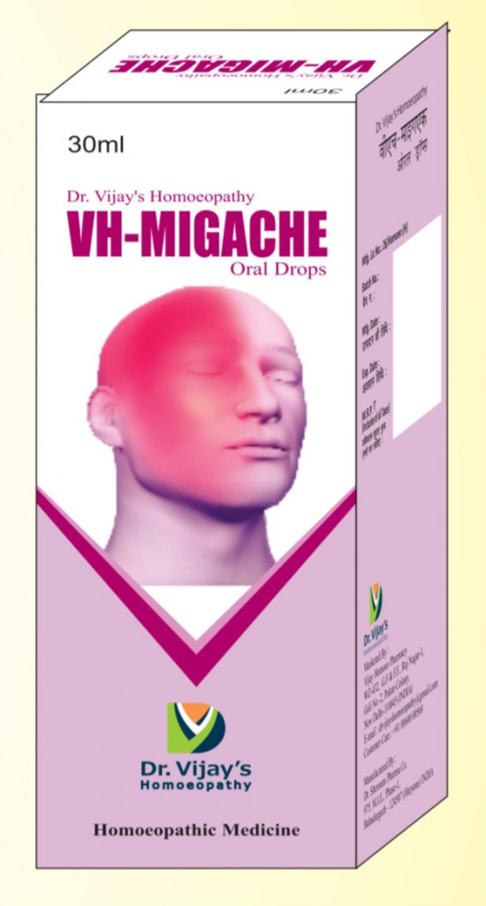 Dr Vijay's Homoeopathy VH-Migache Drops (30 ml)
