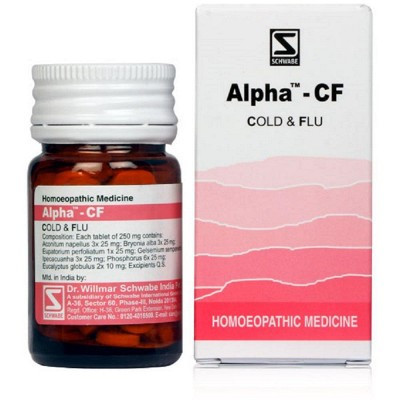 Willmar Schwabe India Alpha CF (Cold And Flu) (20 gm)
