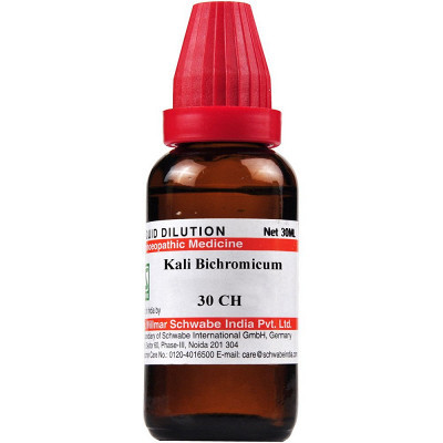 Willmar Schwabe India Kali Bichromicum30 CH (30 ml)