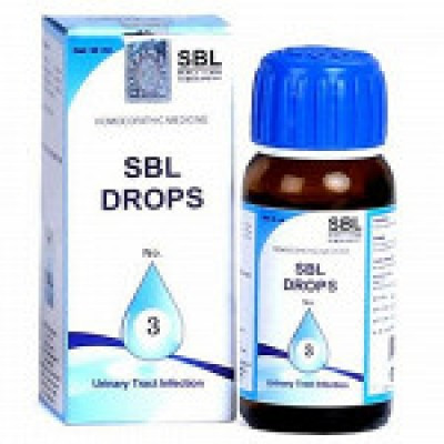 SBL Drops No. 3 Urinary Track Infection (30 ml)