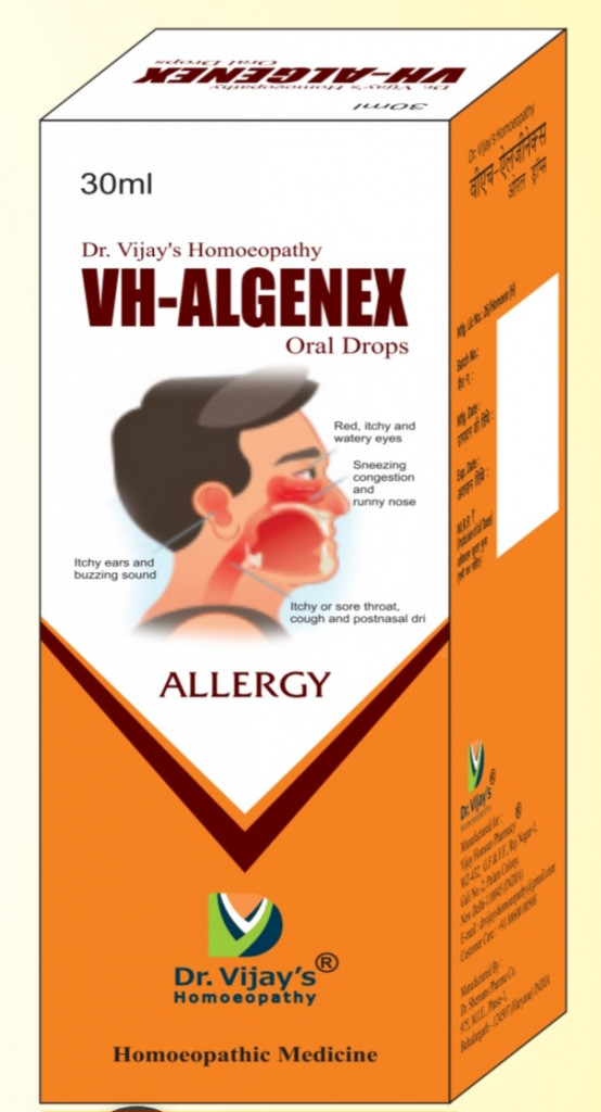 Dr Vijay's Homoeopathy VH-Algenex Drops (30 ml)