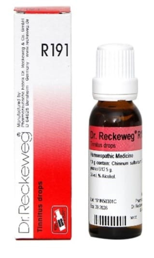 Dr. Reckeweg R191 Tinnitus Drops (22 ml)