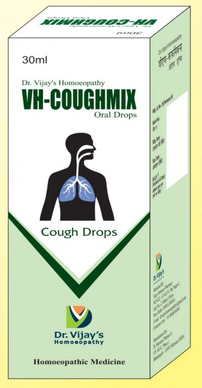 Dr Vijay's Homoeopathy VH-Coughmix Drops (30 ml)