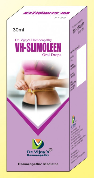 Dr Vijay's Homoeopathy VH-Slimoleen Drops (30 ml)