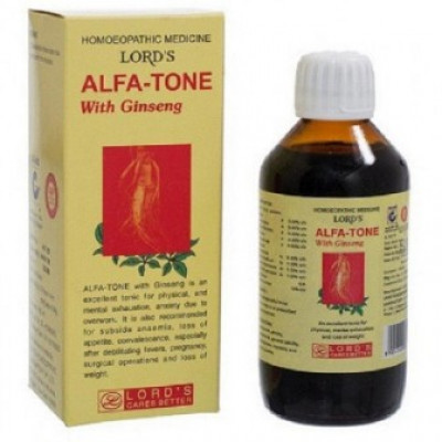 Alfa Tone With Ginseng